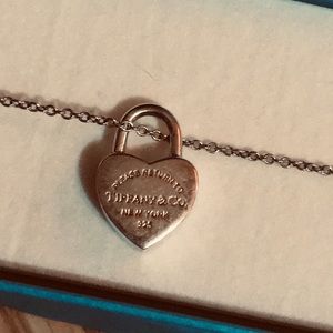 Authentic Vintage Tiffany and Co. Heart Necklace